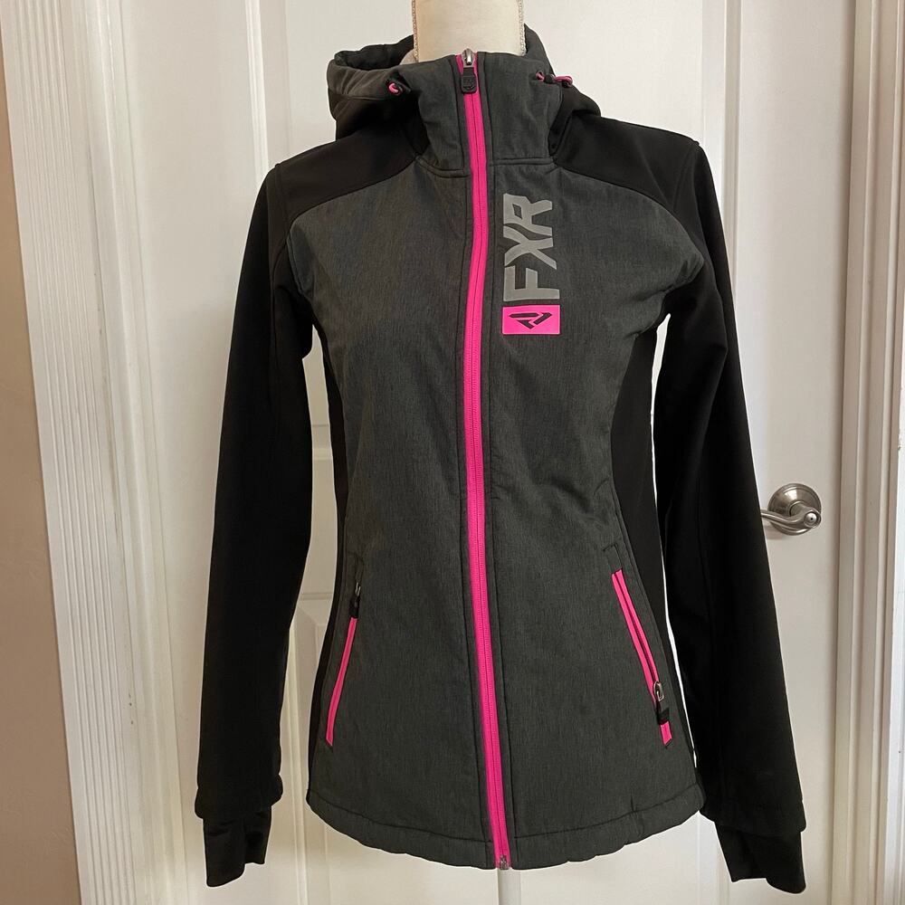 FXR Womens XS Pulse Softshell Racing Jacket Snowmobile Motorcycle